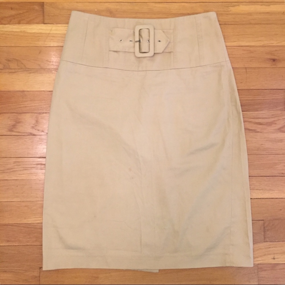 Philosophy Pencil Skirt - Taupe
